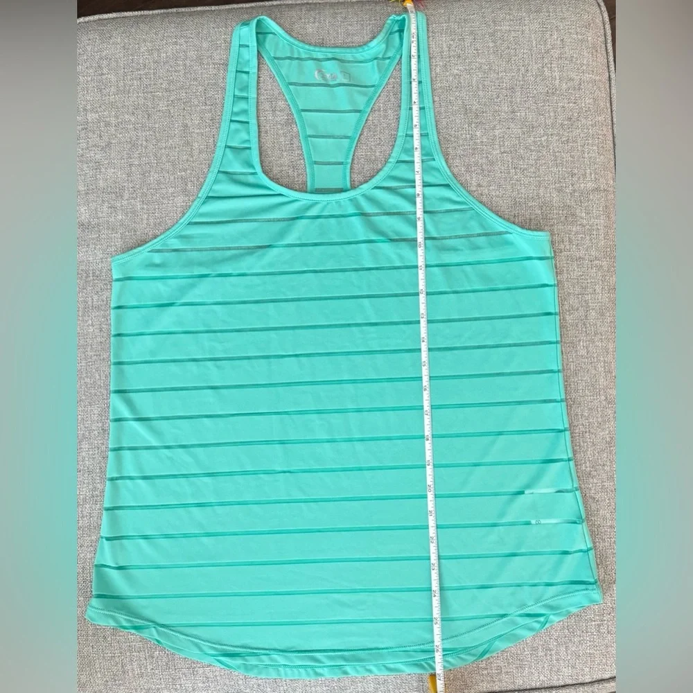 ZYIA Green Sleeveless Racerback Havana Tank Top - Picture 4 of 9